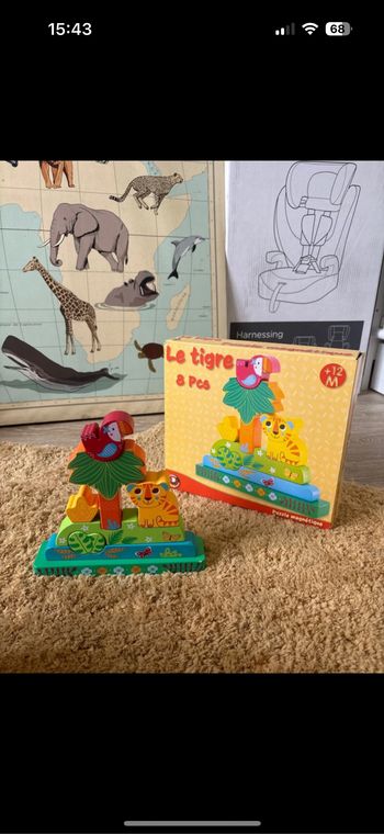 Puzzle magnétique