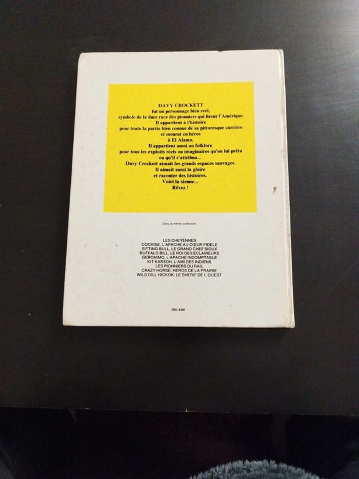Rare Livre Davy Crockett - photo numéro 2