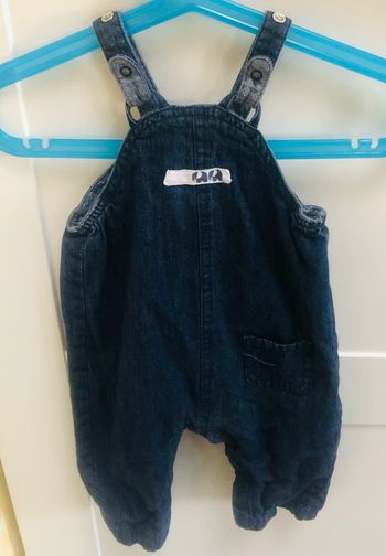 Salopette en jean garçon Verbaudet 6 mois