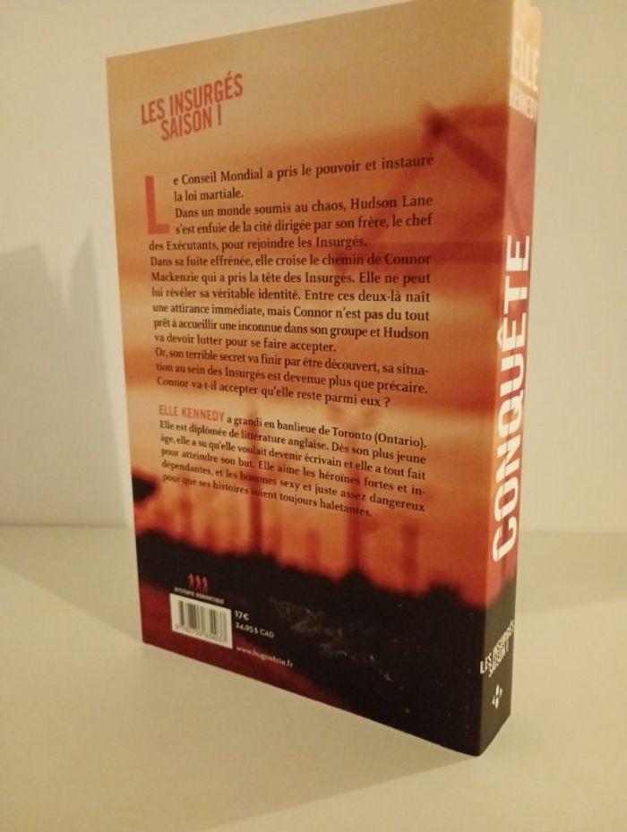 Livre les Insurgés saison 1 dystopie romantique - photo numéro 2