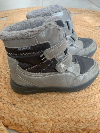 Bottes de neige grises waterproof 30