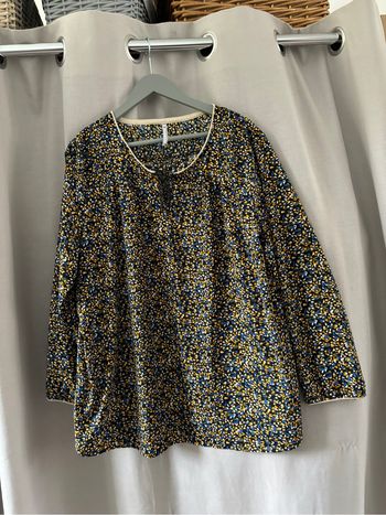 Blouse tunique femme Blanche Porté