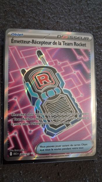 Carte pokemon sorti de booster hereos transcendant