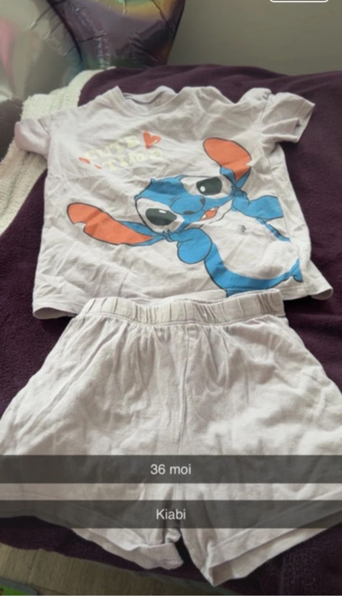 Pyjama 2 pièce fille