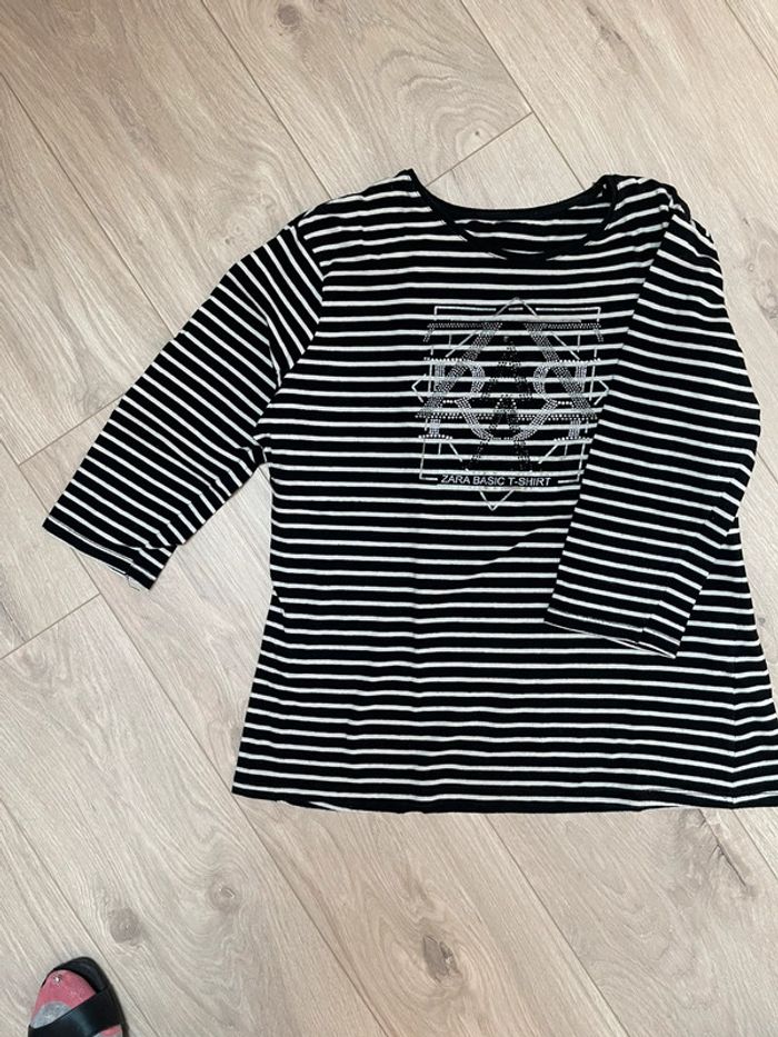 TEE shirt à rayures - photo numéro 2