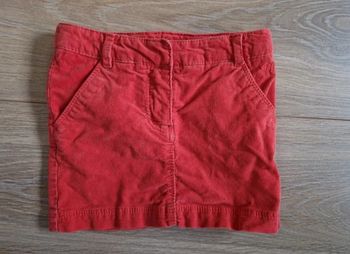 Jupe velours orange JBC