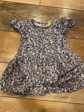 Petite robe bleue TAO 9 mois bleue