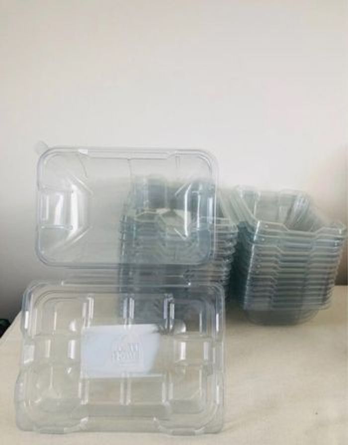 Lot 15 barquettes plastiques rangement contenant - photo numéro 8