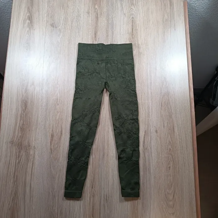 Legging gymshark femme s vert kaki - photo numéro 3
