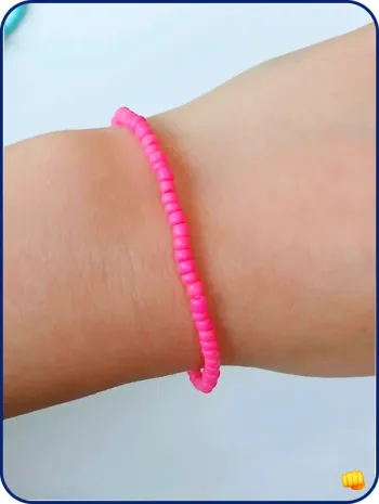 Bracelet perles de rocaille – tendance bohème chic