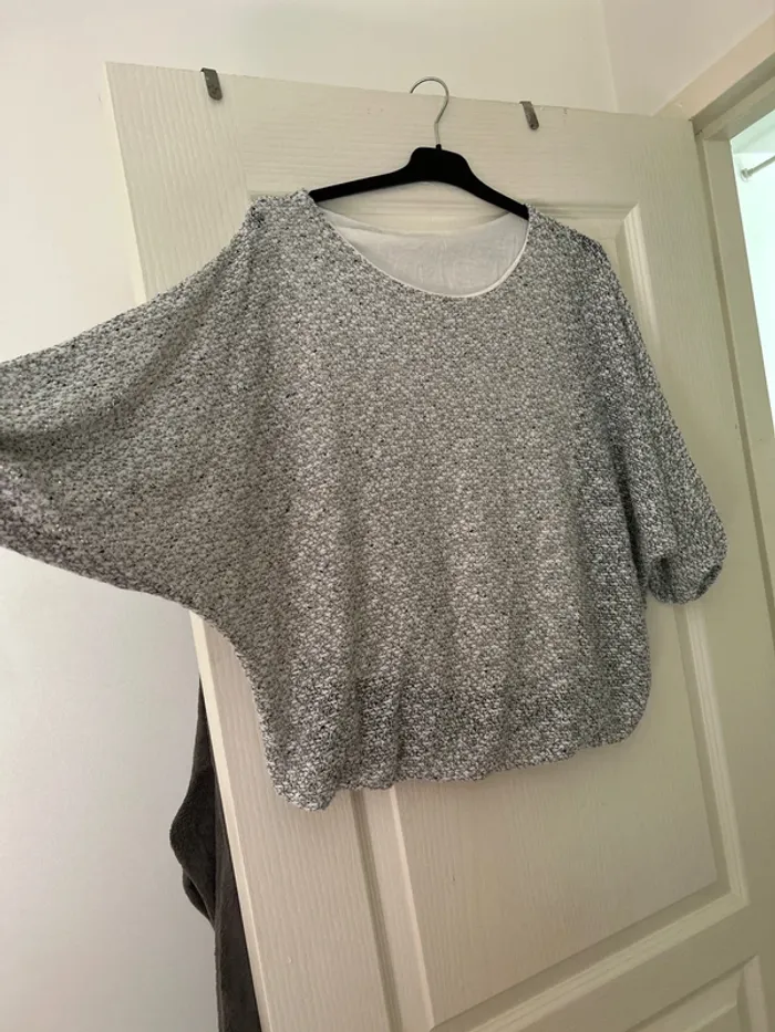 Pull manche chauve souris - photo numéro 2