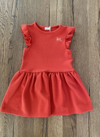 Ravissante robe rouge 5 ans Orchestra (neuve)