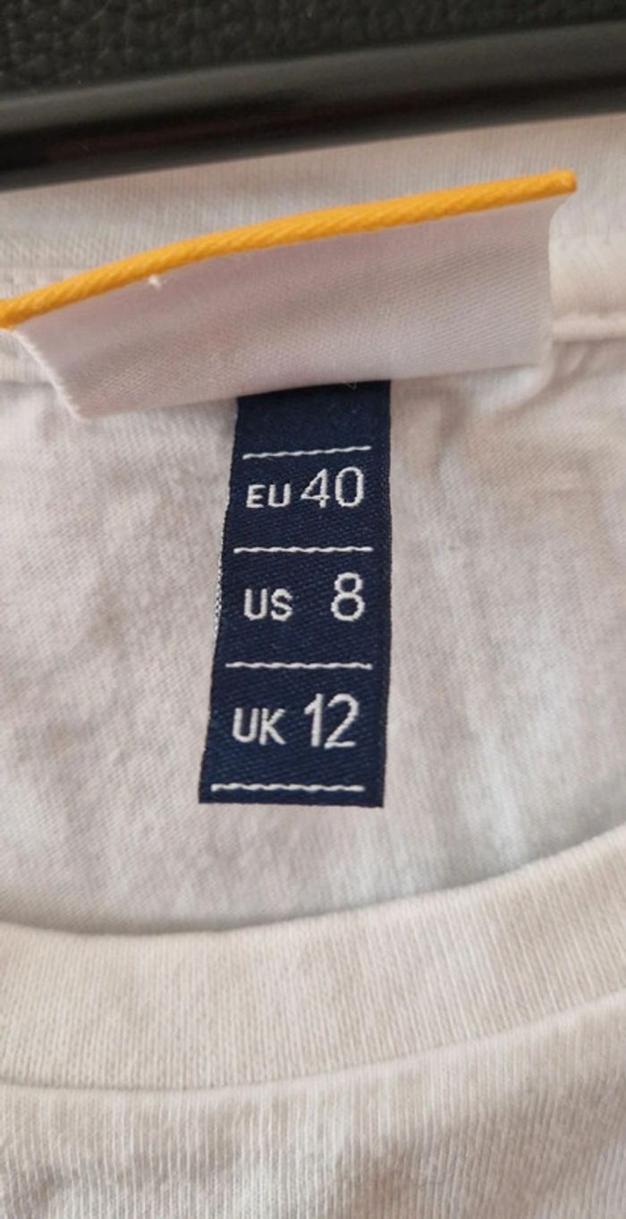 T-shirt blanc Ellesse - photo numéro 4