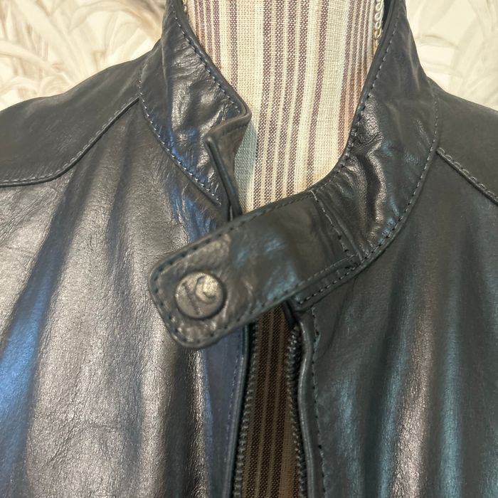 Veste en cuir noire - photo numéro 3