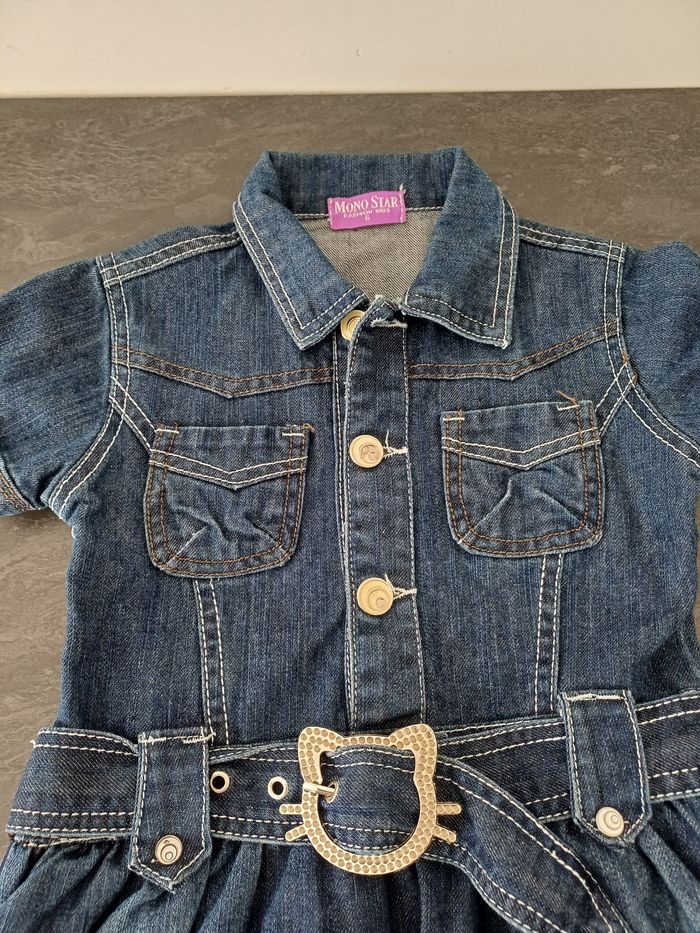 Robe en jean 6 ans