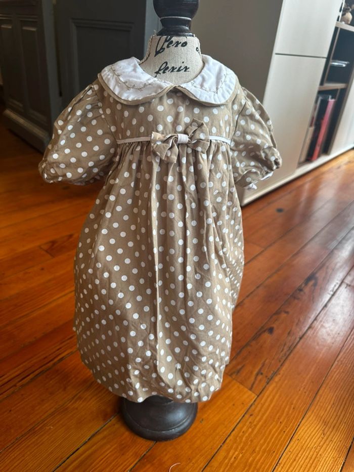 Robe à petite pois