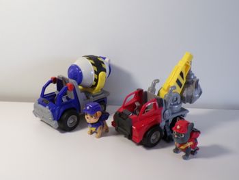 Camion grue et toupie - Mix - Charger - Ruben et compagnie - Paw Patrol - Pat Patrouille  (J29)