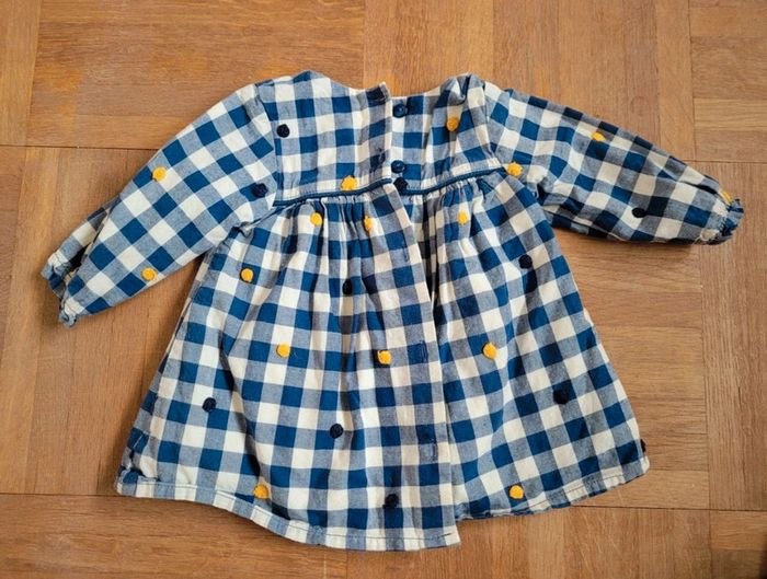 Robe vichy bleu - photo numéro 2