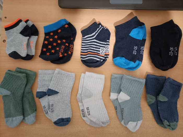 Lot chaussettes et socquettes