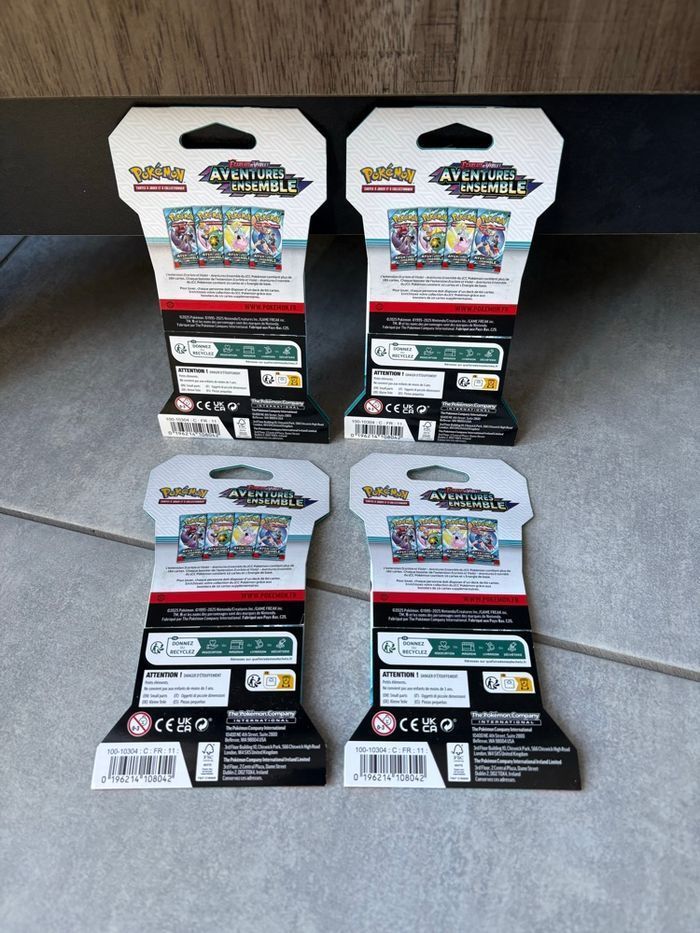 Carte Pokémon : Artset booster blister Aventures Ensemble neuf scellé - photo numéro 2