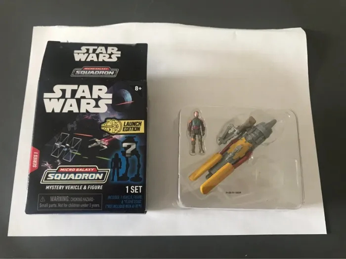 Figurine star wars serie 1 micro galaxy squadron Cobb wanth  & speeder bike chase