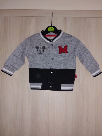 Gilet Mickey T : 9 mois