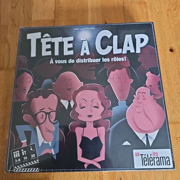 Jeu tête à clap théme cinema neuf sous blister