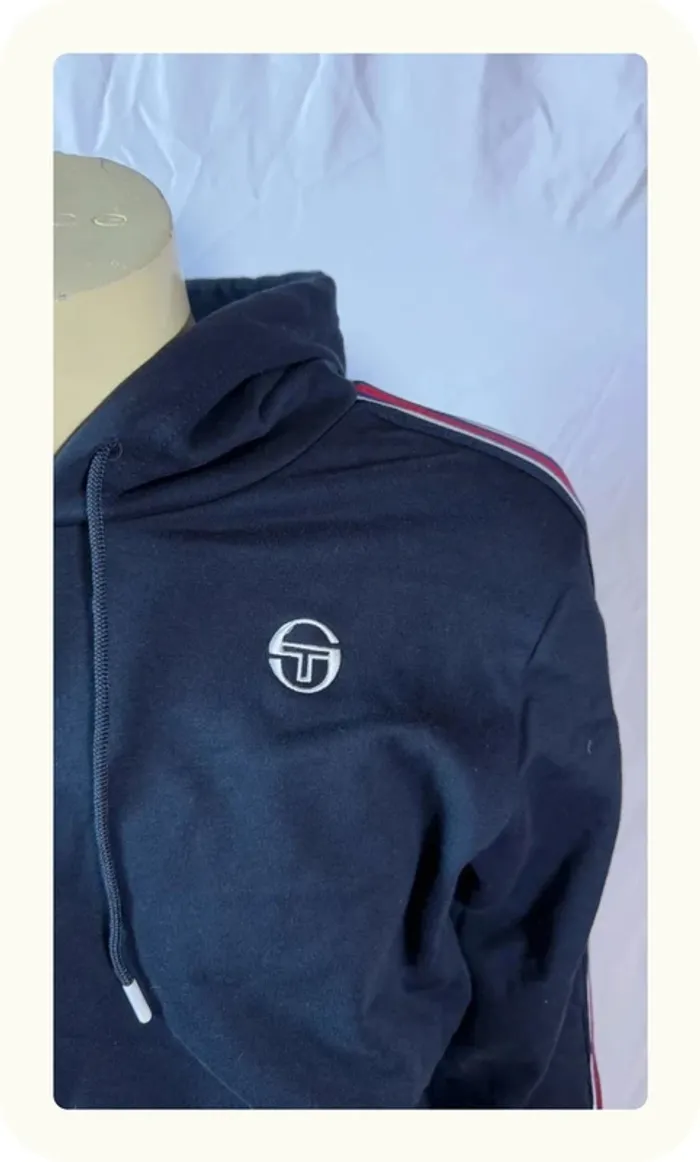 Sweat à capuche homme Sergio Tacchini Taille M - photo numéro 3
