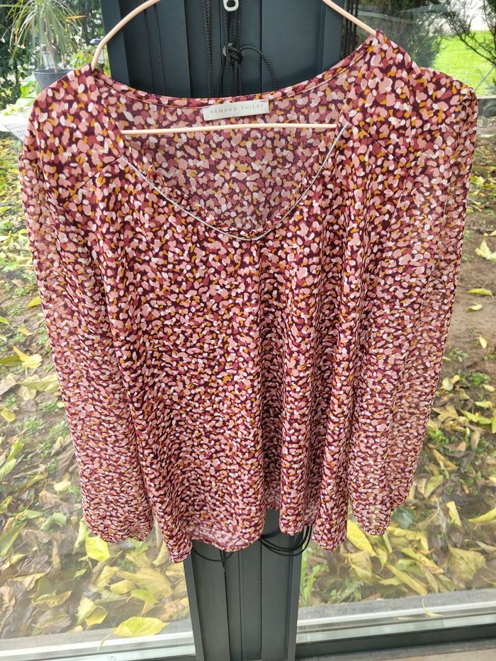 Blouse fleurie