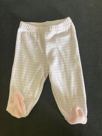 Pantalon velour avec pied