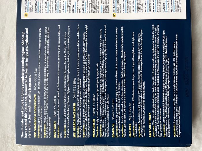 Coffret beauté XBC Shape up ultimate care pour homme - photo numéro 5