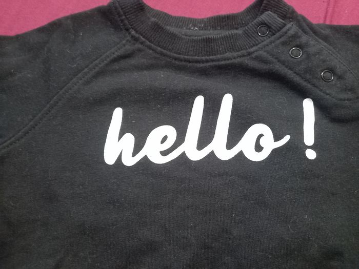 Sweat hello - photo numéro 2