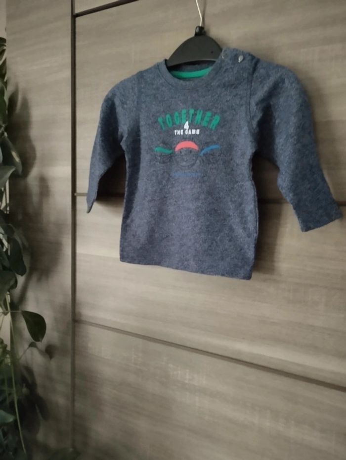 T-shirt manches longues 6mois