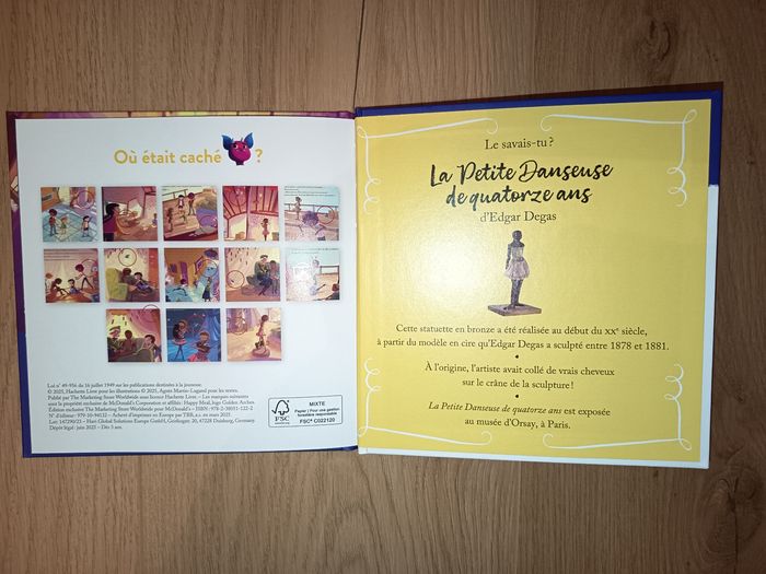 Livre album enfant Mac Do, La petite danseuse, Éditions Hachette Jeunesse, NEUF - photo numéro 3