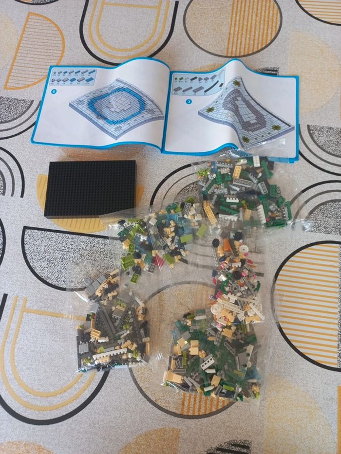 Construction château princesse mini brick block 1165 pièces - photo numéro 2