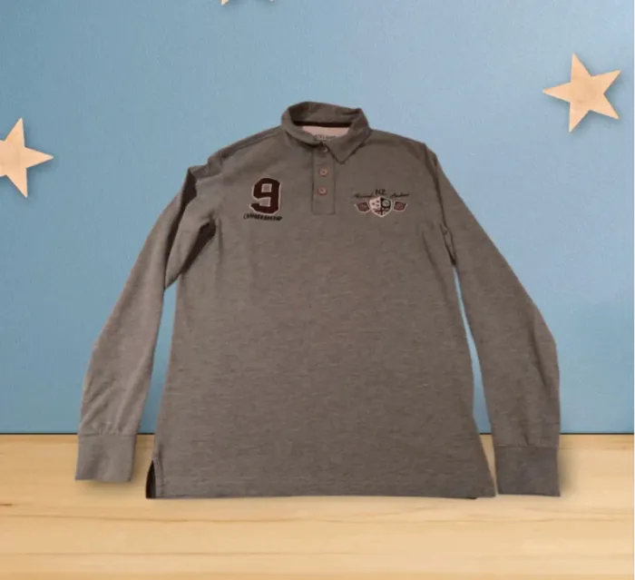 Polo homme manches longues taille M Cambérabéro - photo numéro 2