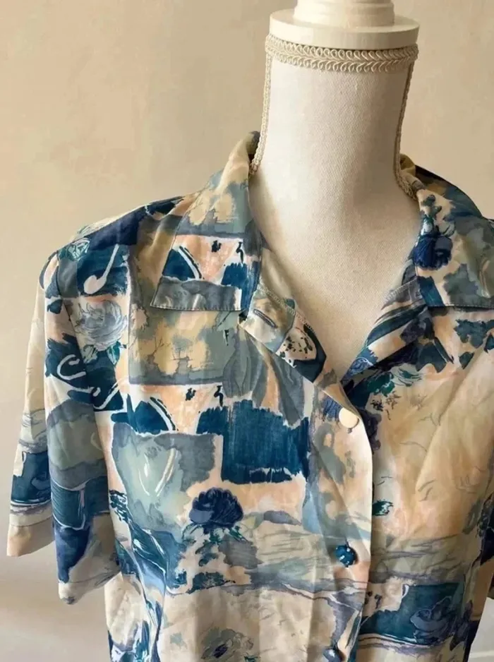 Chemise Vintage - Taille 46 - photo numéro 3