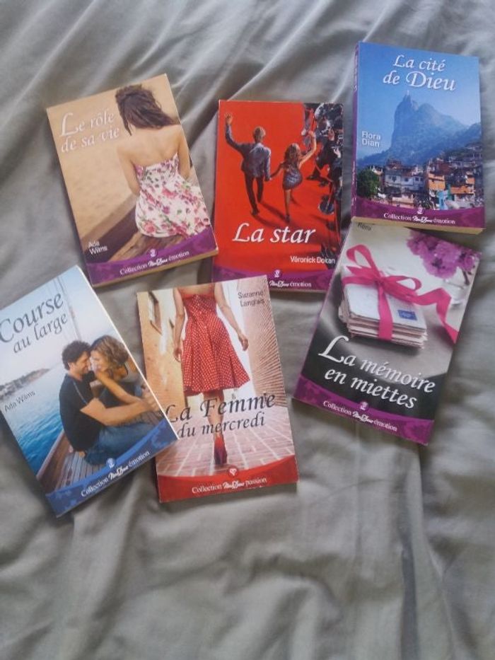 Lot de 5 livres collection nous deux
