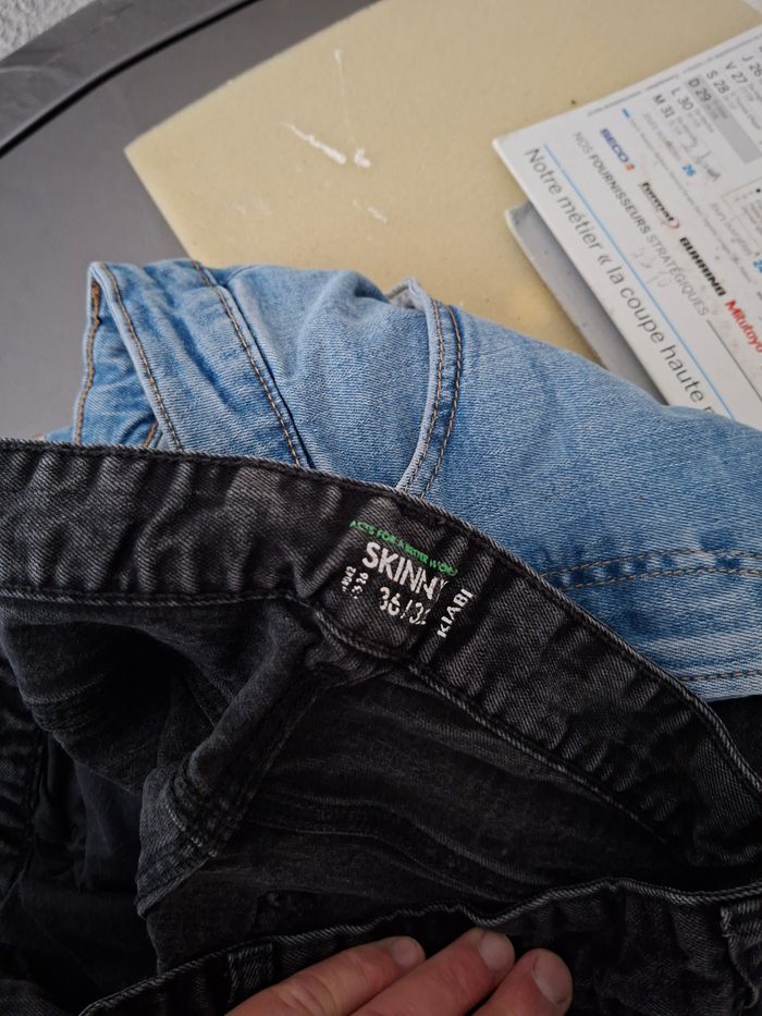 Pantalon garçon skinny les 3