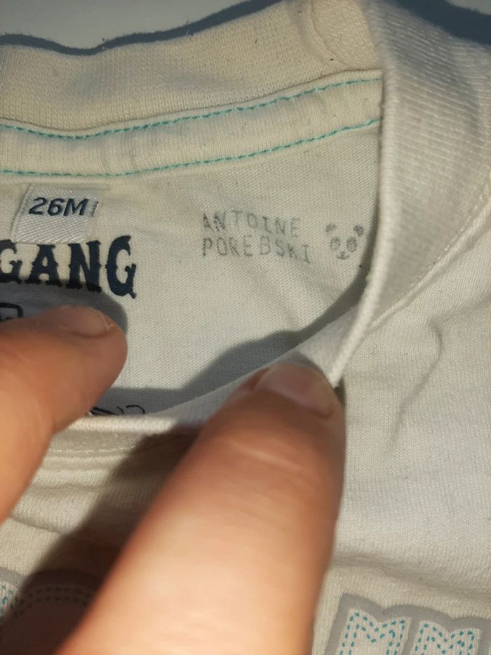 T-shirt manches courtes taille 26 mois - photo numéro 4