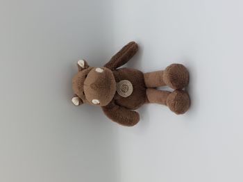 Peluche doudou hippopotame marron Rolland Garros BNP PARIBAS 24 cm