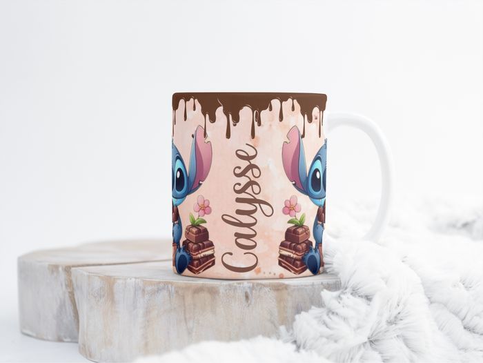 Mug stitch chocolat - photo numéro 3