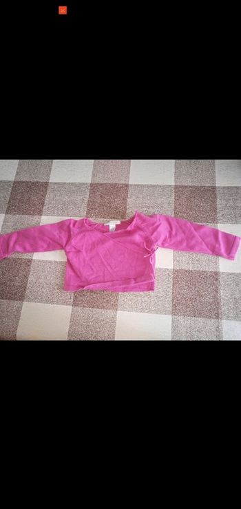 Boléro Rose obaïbi 6 mois