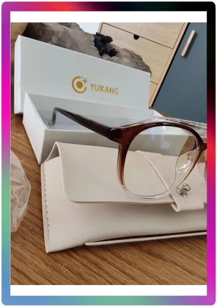 Lunette anti reflet lumière bleu avec accessoires - photo numéro 4