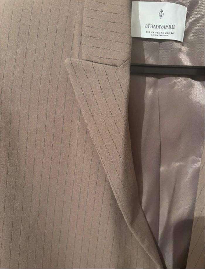 Ensemble blazer + pantalon – Stradivarius – Taille XS – Neuf sans étiquette - photo numéro 2