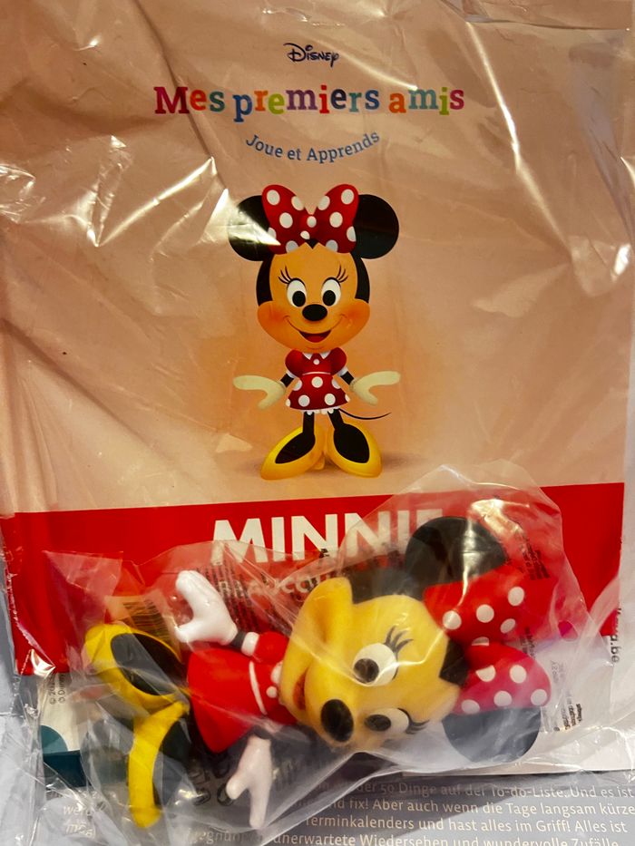 Livre Disney , mes premiers amis, sous blister : Minnie, inclus la figurine - photo numéro 2