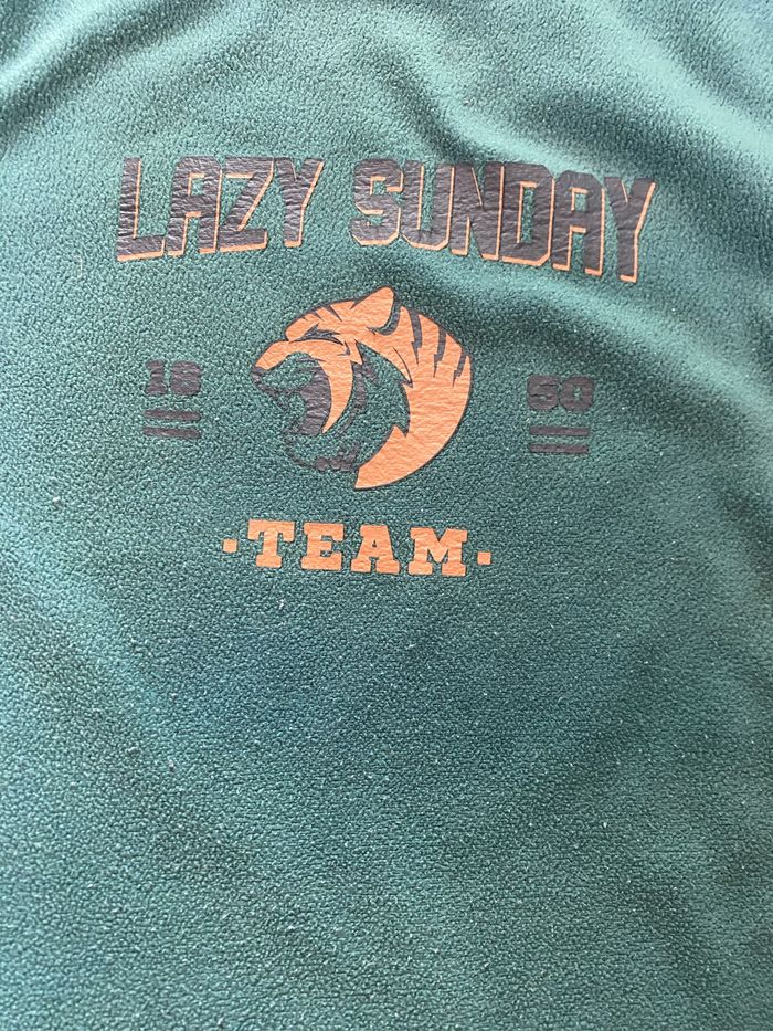 Pyjama polaire vert tigre et noir 8 ans Kiabi - photo numéro 2