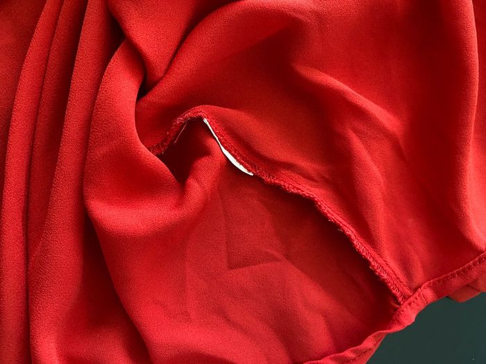Blouse fluide Rouge / Taille S - photo numéro 5