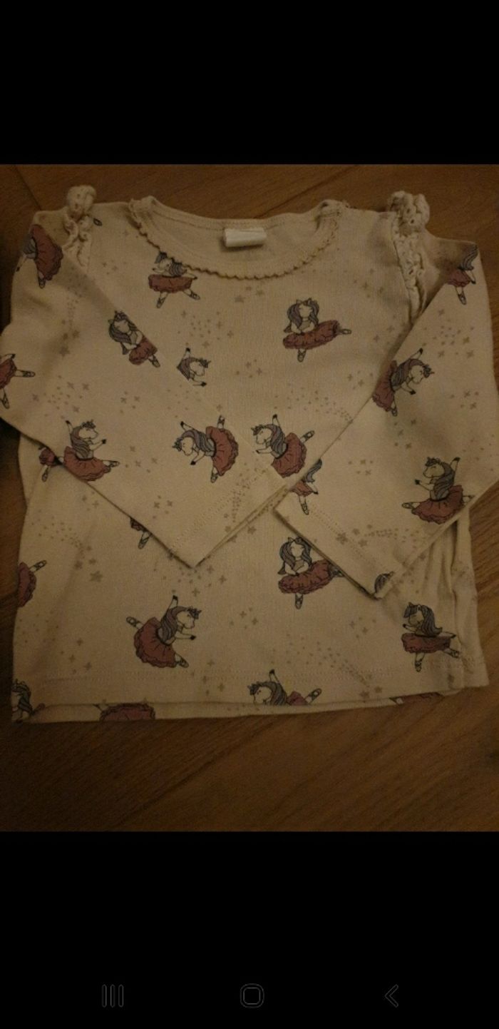 Lot hauts manches longues taille 74 - photo numéro 3