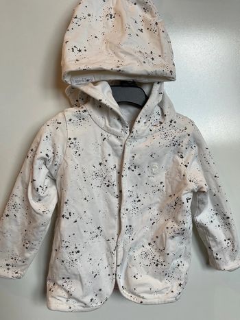 Veste réversible + bonnet Noppies neufs mixte taille 9 mois